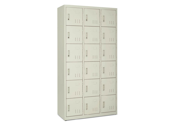钢制家具|储物柜|办公家具|钢制十八门储物柜|储物柜 CG-HX-A18
