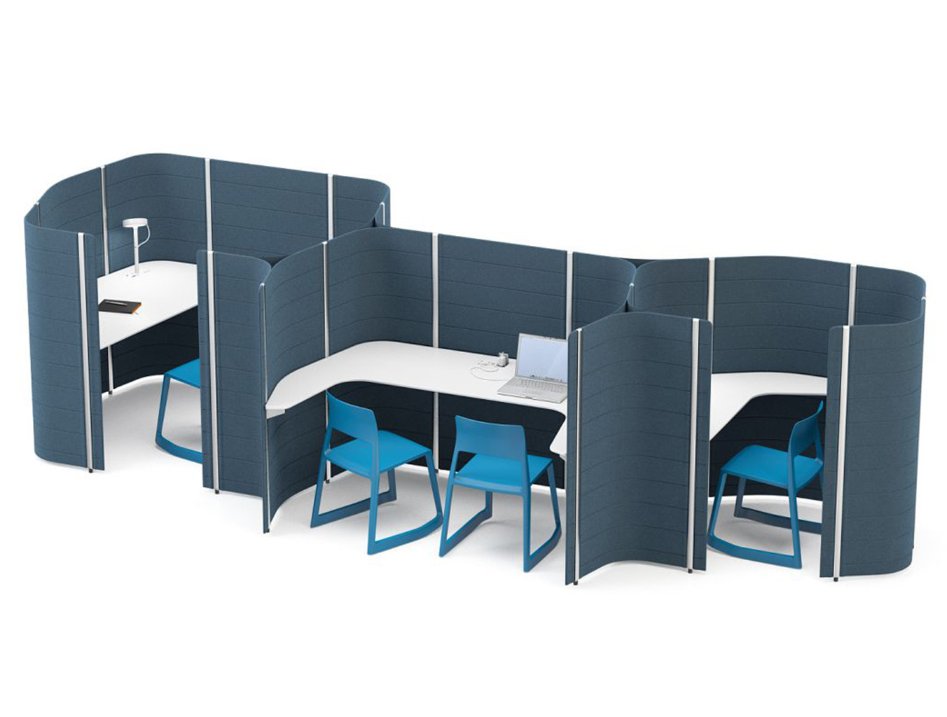 会议台|静音舱/洽谈屋|办公家具|球友会网页版家具|Workbays Focus 1