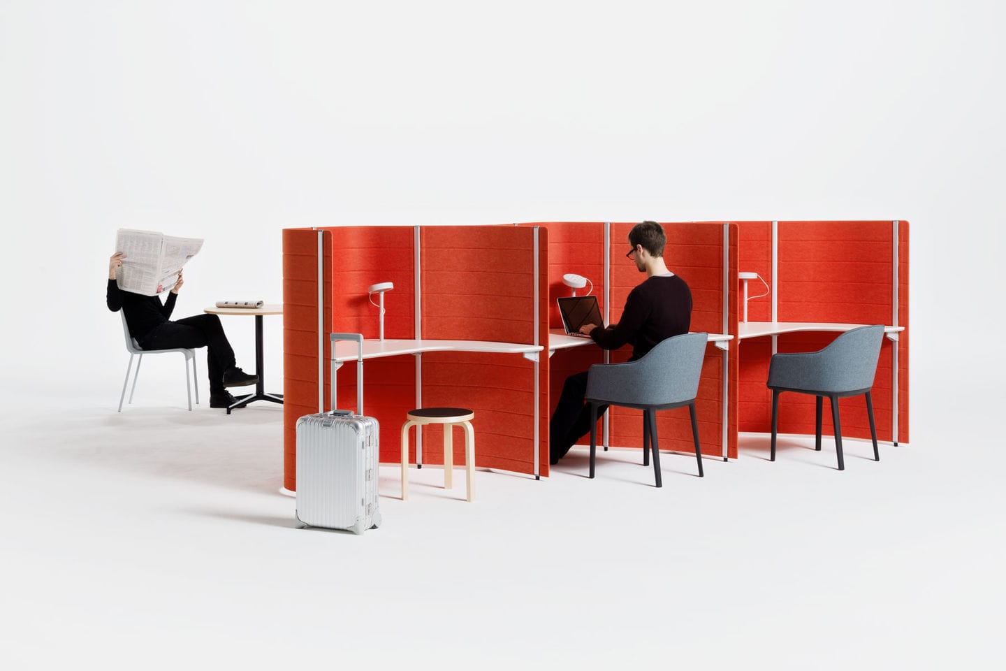 会议台|静音舱/洽谈屋|办公家具|球友会网页版家具|Workbays Focus 1
