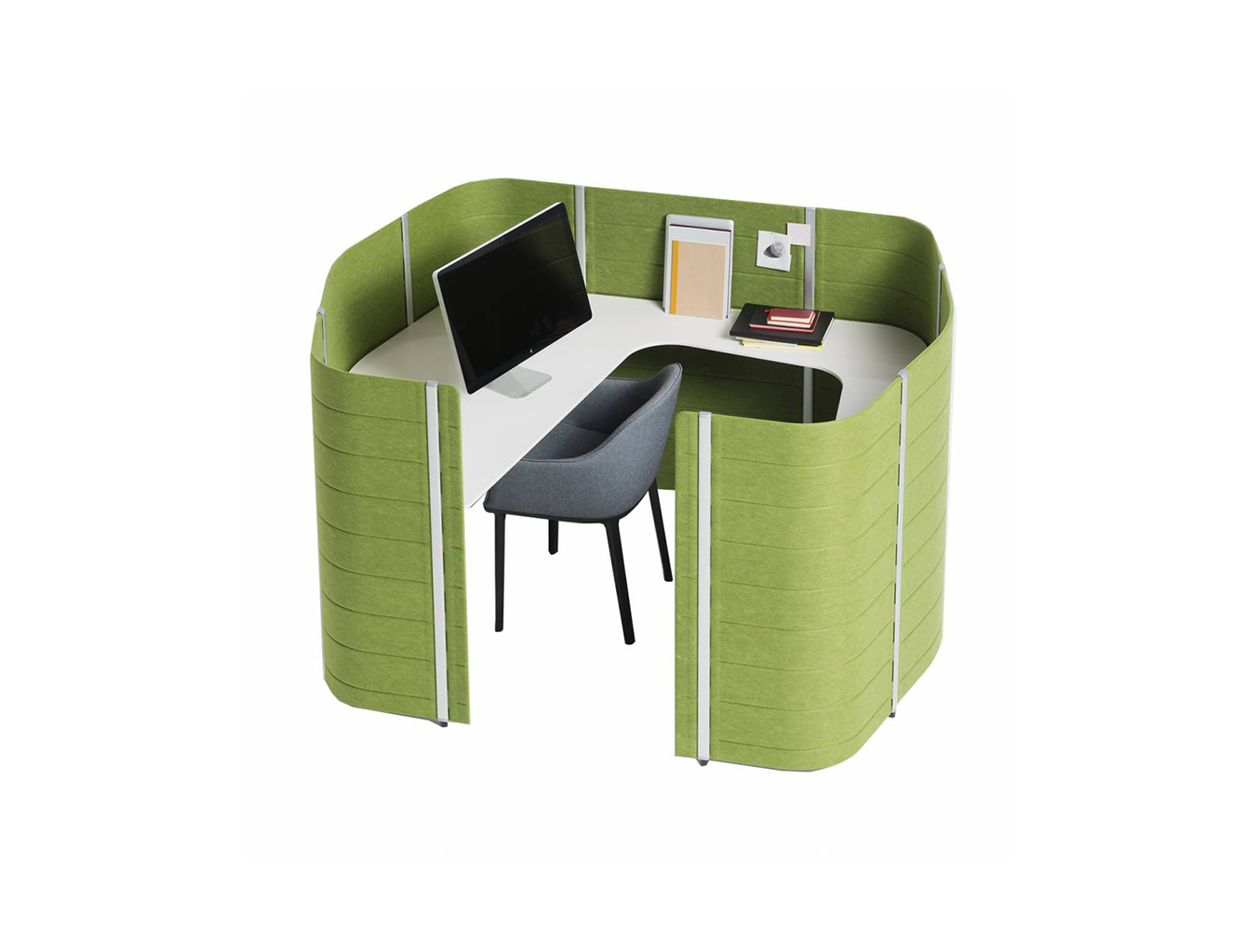 会议台|静音舱/洽谈屋|办公家具|球友会网页版家具|Workbays Focus 1