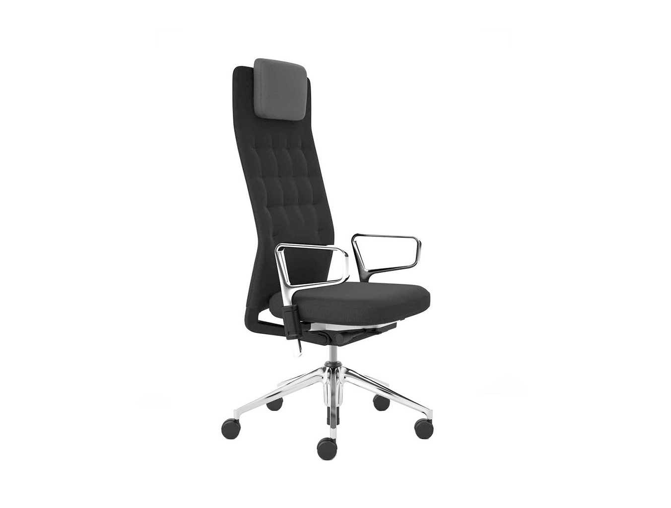 办公椅|现代真皮中班椅|办公家具|球友会网页版家具|ID Trim 大班椅
