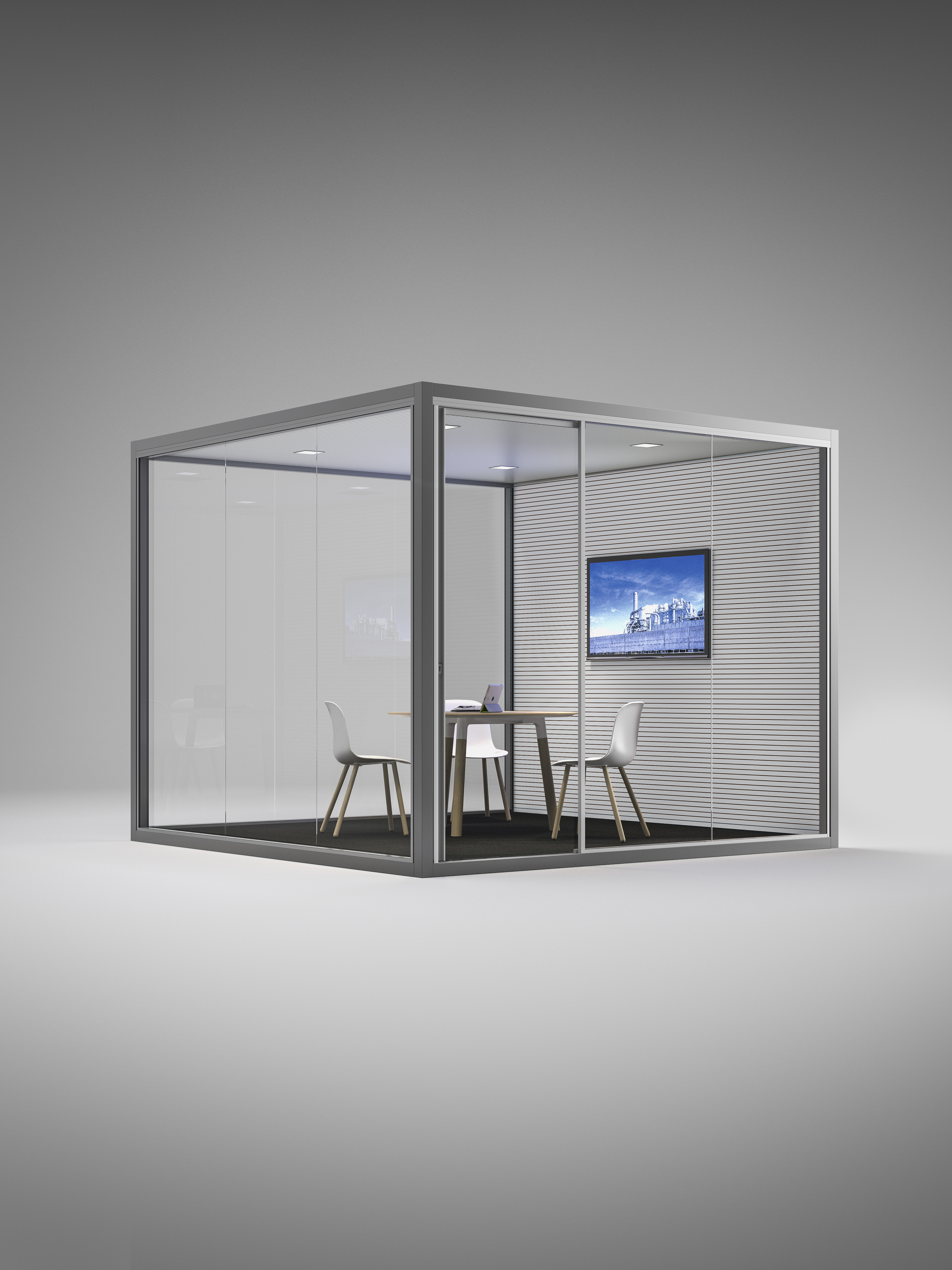 会议台|静音舱/洽谈屋|办公家具|球友会网页版家具|Acoustic Room Mini 隔音屋