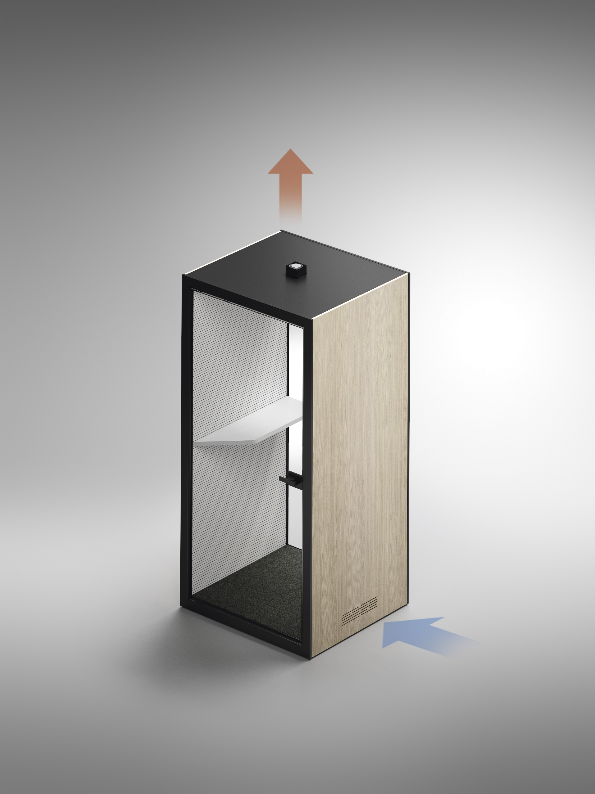 会议台|静音舱/洽谈屋|办公家具|球友会网页版家具|Acoustic Room Mini 隔音屋