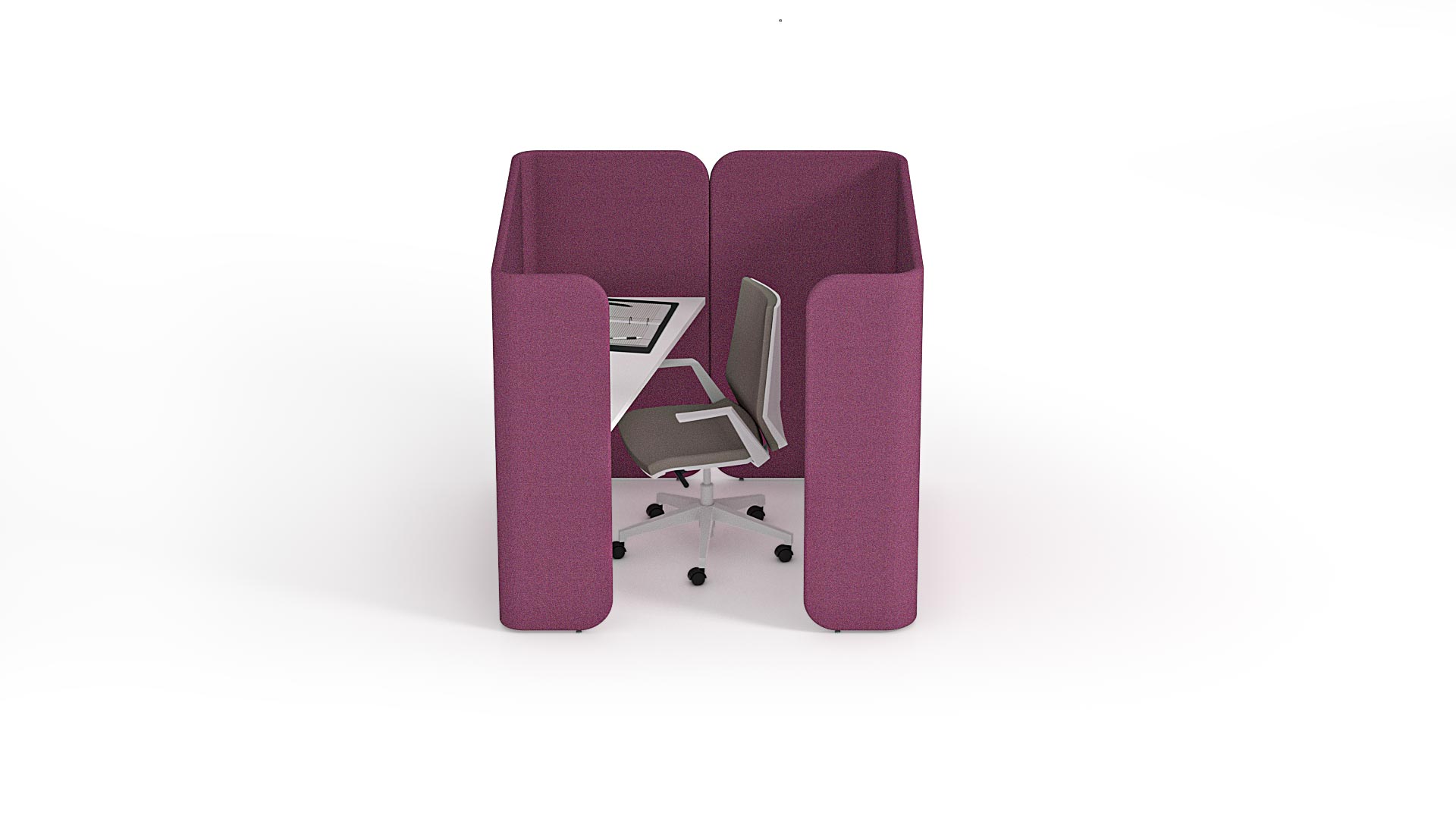 办公屏风|屏风工作站|办公家具|球友会网页版家具|Hug Modular Pods 工作卡位