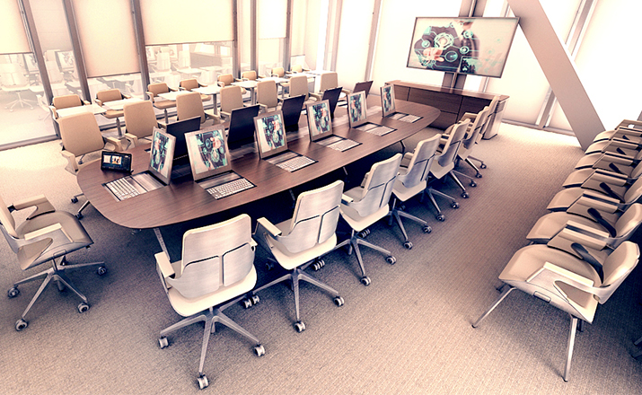 办公椅|现代真皮会议椅|办公家具|球友会网页版家具|Interstuhl Silver 会议椅