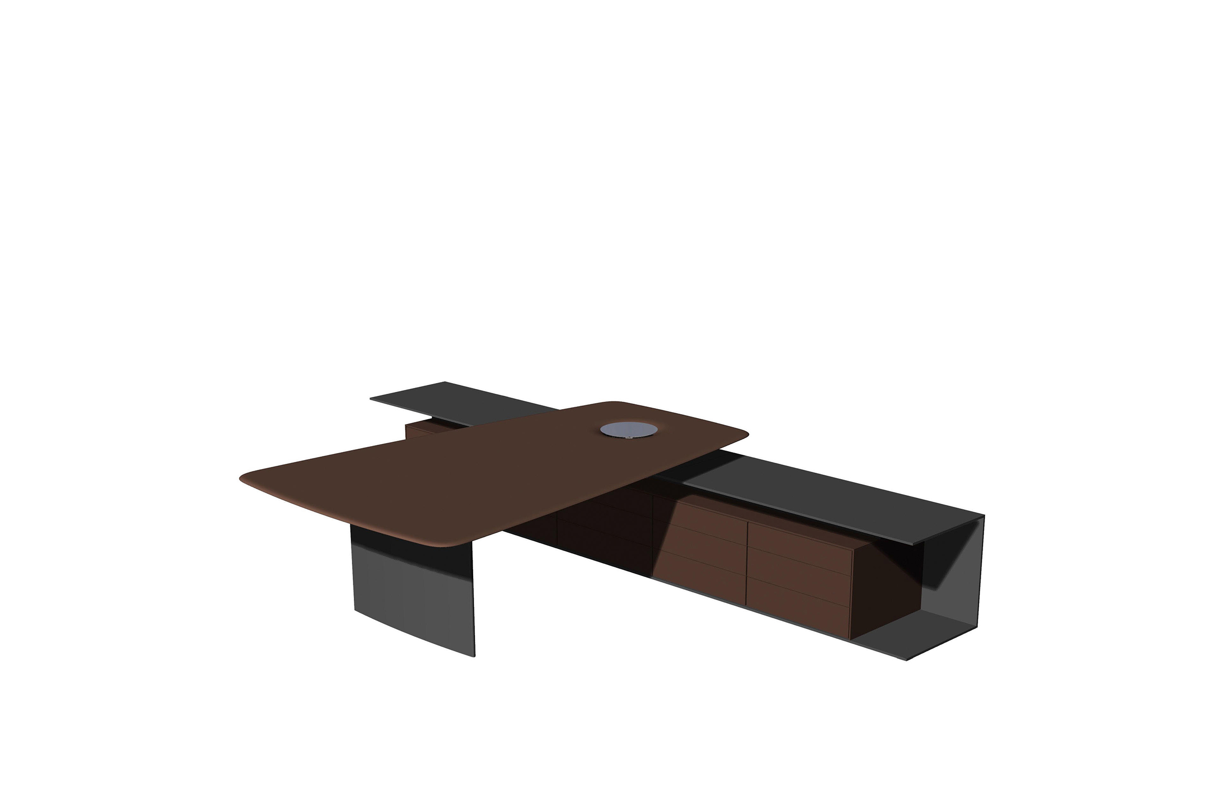 办公台|时尚大班台|办公家具|球友会网页版家具|KEYPIECE COMMUNICATION DESK.大班台