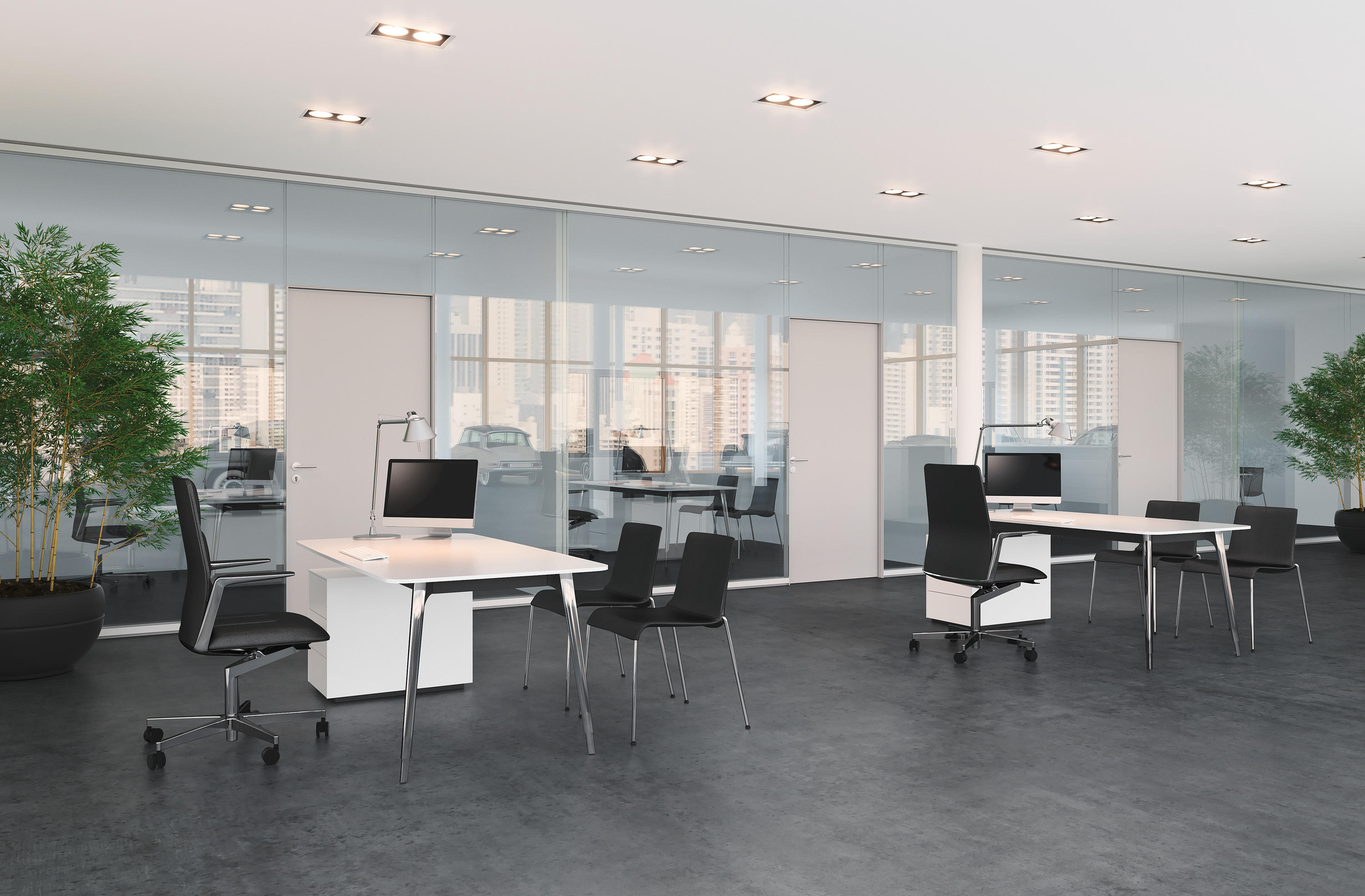 办公台|时尚中班台|办公家具|球友会网页版家具|KEYPIECE MANAGEMENT DESK.独立班台