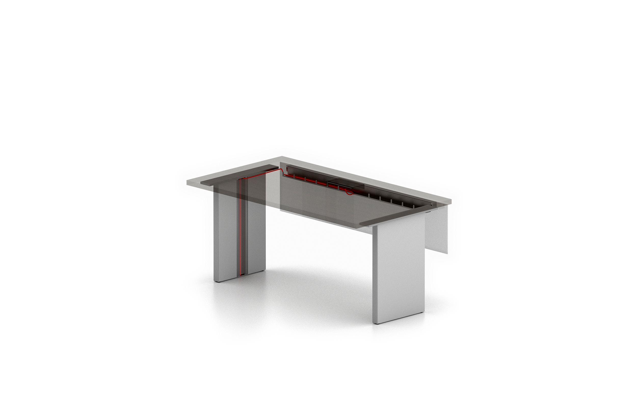 会议台|实木会议台|办公家具|球友会网页版家具|FRAME LITE会议台