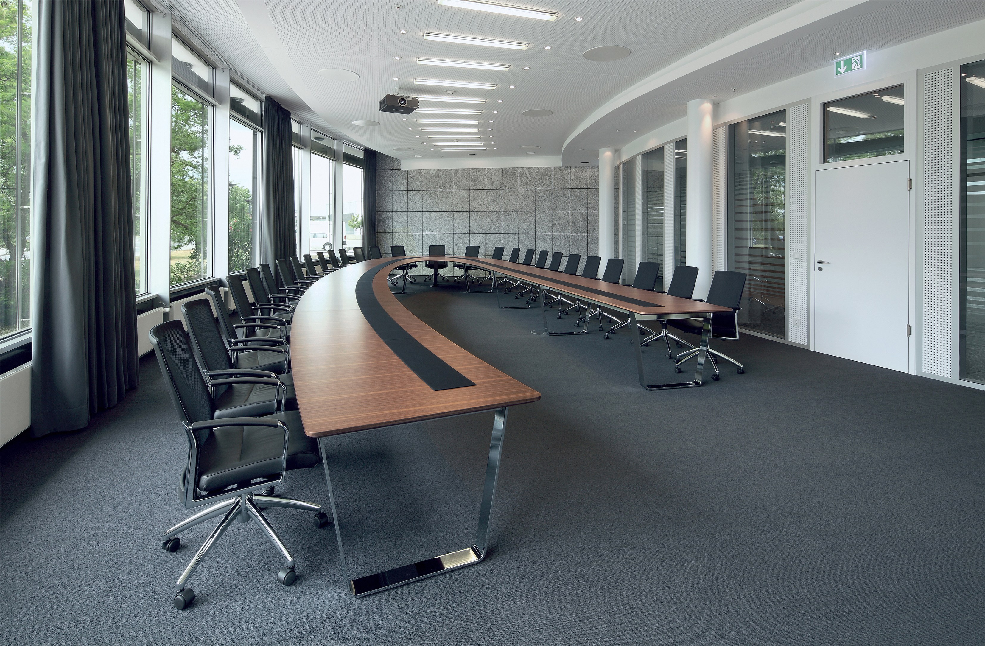 会议台|实木会议台|办公家具|球友会网页版家具|Tune系列会议台
