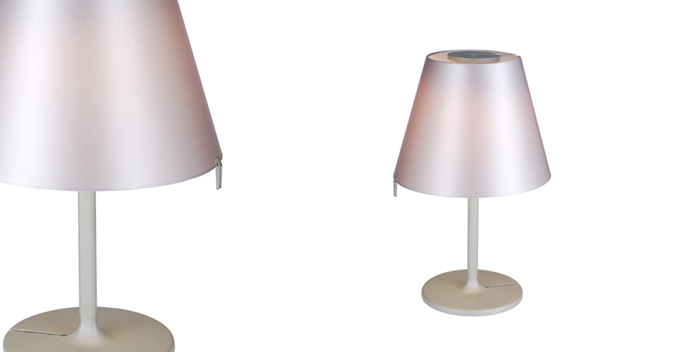 现代经典灯饰|台灯|办公家具|Artemide Melampo Mini Tavolo 摆头台灯